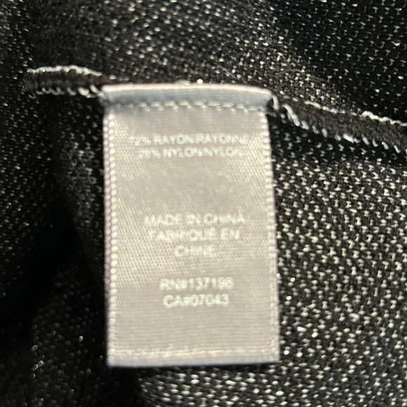 MARLED REUNITED CLOTHING Sz L Silver Stars Rhinestone Studded  Hooded Sweater - Picture 7 of 8